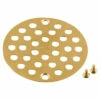 Moen Brushed Gold Tub/Shower Drain Cover -Hot Sale Moen Store 102763bg.tif