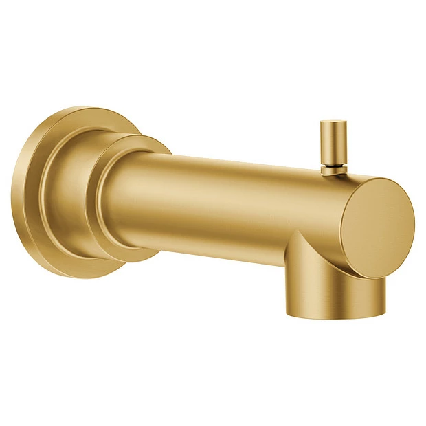 Align Brushed Gold Diverter Spout 3 Align Brushed Gold Diverter Spout