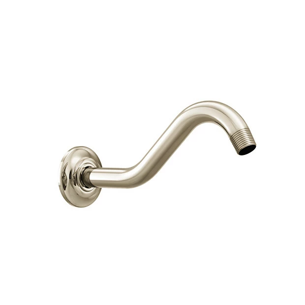 Moen Polished Nickel Shower Arm 3 Moen Polished Nickel Shower Arm