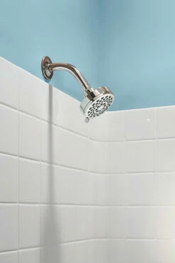 Eos Chrome Three-Function 3 3/4" Diameter Spray Head Eco-Performance Showerhead