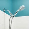 Eos Chrome Three-Function 3 3/4" Diameter Spray Head Handheld Shower -Hot Sale Moen Store 20006 glam1a.tif