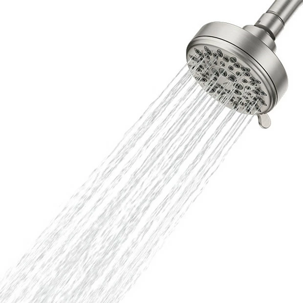 Ignite Spot Resist Brushed Nickel Five-Function 3-3/4" Diameter Spray Head Wallmount 11 Ignite Spot Resist Brushed Nickel Five-Function 3-3/4" Diameter Spray Head Wallmount - Image 9