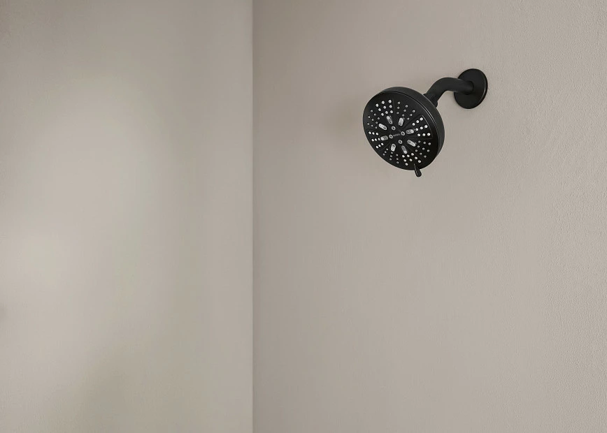 Moen Hydro Energetix™ Wallmount Showerhead Matte Black 4 Moen Hydro Energetix™ Wallmount Showerhead Matte Black - Image 2
