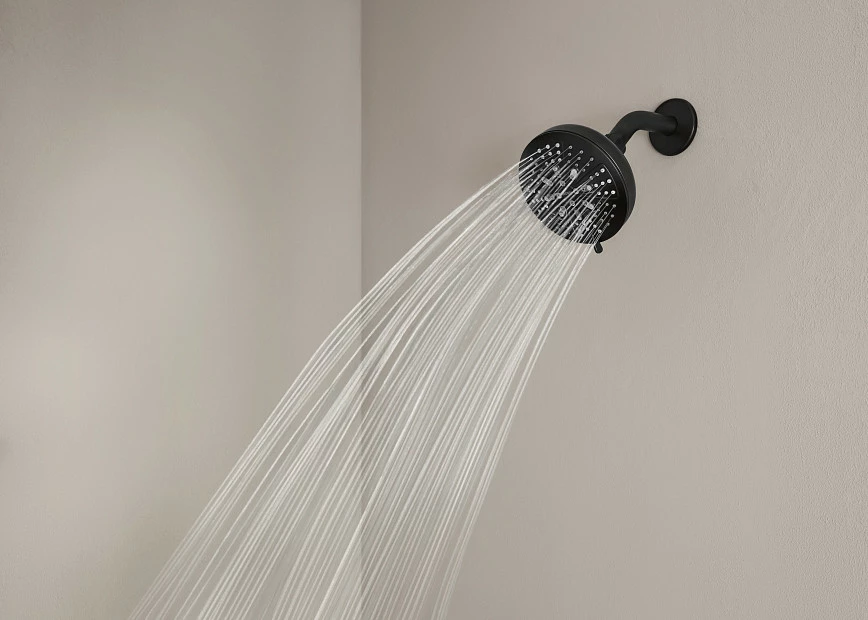 Moen Hydro Energetix™ Wallmount Showerhead Matte Black 6 Moen Hydro Energetix™ Wallmount Showerhead Matte Black - Image 4