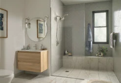 Hydro Roller Spot Resist Brushed Nickel Four-Function 7-1/2" Diameter Spray Head 23 Hydro Roller Spot Resist Brushed Nickel Four-Function 7-1/2" Diameter Spray Head -Hot Sale Moen Store 205c0srn ws84760srn 82760srn set.tif