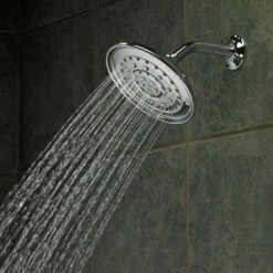 Vitalize Chrome One-Function 7" Diameter Spray Head Rainshower 11 Vitalize Chrome One-Function 7" Diameter Spray Head Rainshower -Hot Sale Moen Store 21007 set1.tif