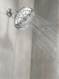 Vitalize Chrome One-Function 7" Diameter Spray Head Rainshower