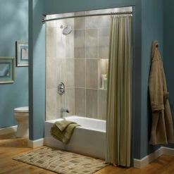 Vitalize Chrome One-Function 7" Diameter Spray Head Rainshower 9 Vitalize Chrome One-Function 7" Diameter Spray Head Rainshower -Hot Sale Moen Store 21007 set4.tif