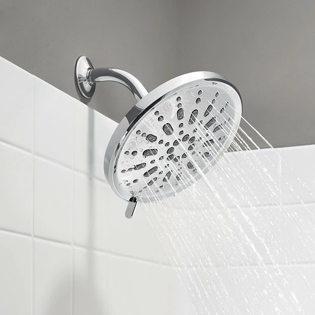 Enthrall Chrome Five-Function 9" Diameter Eco-Performance Spray Head Rainshower 5 Enthrall Chrome Five-Function 9" Diameter Eco-Performance Spray Head Rainshower - Image 3