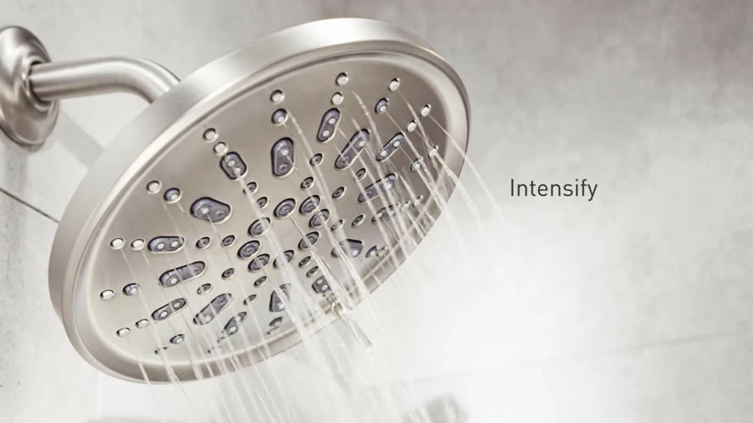 Enthrall Chrome Five-Function 9" Diameter Eco-Performance Spray Head Rainshower 6 Enthrall Chrome Five-Function 9" Diameter Eco-Performance Spray Head Rainshower - Image 4