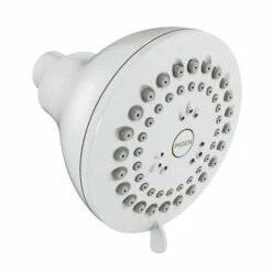 Adler Glacier Four-Function 3" Diameter Spray Eco-Performance Showerhead