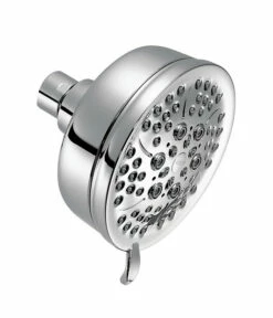 Caldwell Chrome Five-Function 4-1/4" Diameter Spray Head Standard 5 Caldwell Chrome Five-Function 4-1/4" Diameter Spray Head Standard -Hot Sale Moen Store 24066 v2.tif