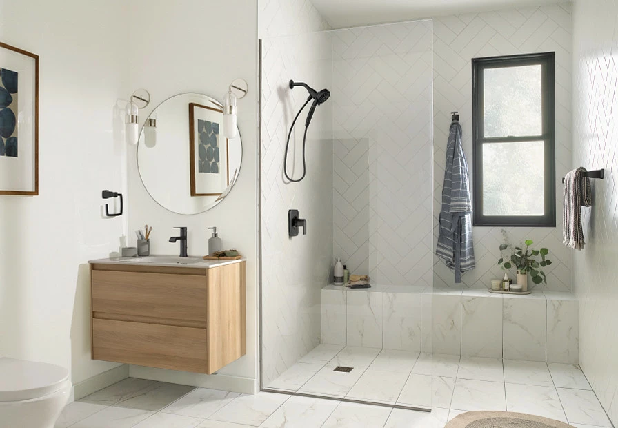 Attract Matte Black With Magnetix Handheld Shower 13 Attract Matte Black With Magnetix Handheld Shower - Image 11