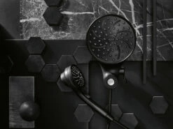 Attract™ Magnetix Rainshower Combo Matte Black 16 Attract™ Magnetix Rainshower Combo Matte Black -Hot Sale Moen Store 26008bl 6170THDHyrdo horz flatlay1.tif