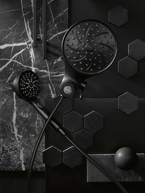 Attract™ Magnetix Rainshower Combo Matte Black 6 Attract™ Magnetix Rainshower Combo Matte Black - Image 4