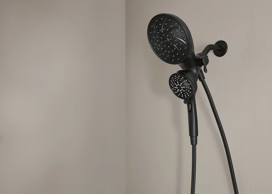 Attract™ Magnetix Rainshower Combo Matte Black 9 Attract™ Magnetix Rainshower Combo Matte Black - Image 7