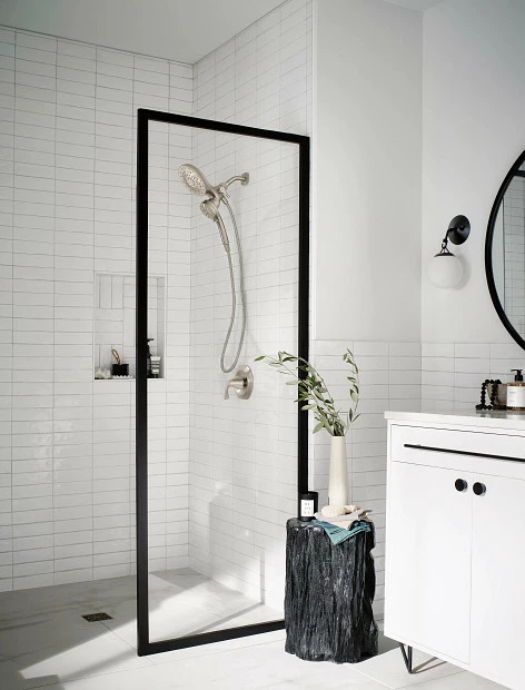 Lindor Spot Resist Brushed Nickel Posi-Temp® Shower Only 4 Lindor Spot Resist Brushed Nickel Posi-Temp® Shower Only - Image 2