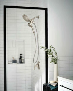 Lindor Spot Resist Brushed Nickel Posi-Temp® Shower Only 7 Lindor Spot Resist Brushed Nickel Posi-Temp® Shower Only -Hot Sale Moen Store 26010srn 82506srn setv2.tif