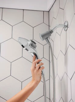 Engage Chrome Six-Function 5 1/2" Diameter Eco-Performance Spray Head Handheld Shower 11 Engage Chrome Six-Function 5 1/2" Diameter Eco-Performance Spray Head Handheld Shower -Hot Sale Moen Store 26115 Talent.tif