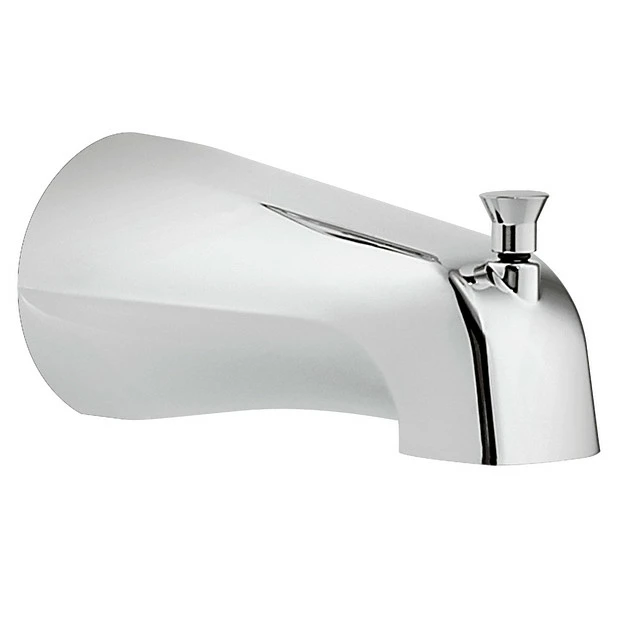 Moen Chrome Diverter Spout - CC (3.38"L X 2.94"W X 5.5"H) 3 Moen Chrome Diverter Spout - CC (3.38"L X 2.94"W X 5.5"H)