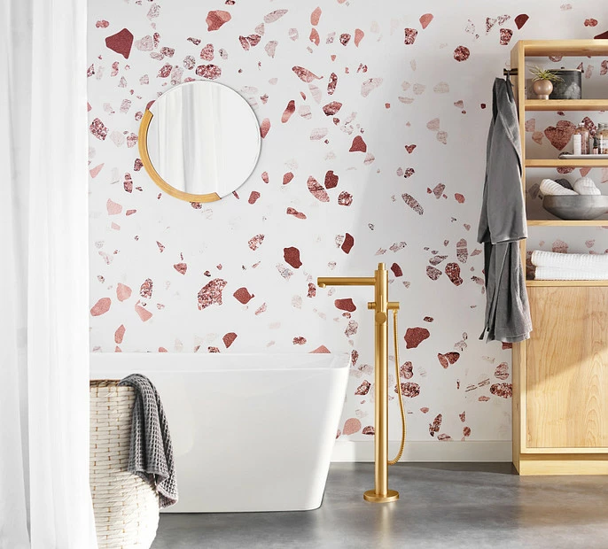 Align Chrome One-handle Tub Filler Includes Hand Shower 6 Align Chrome One-handle Tub Filler Includes Hand Shower - Image 4