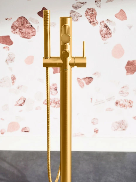 Align Chrome One-handle Tub Filler Includes Hand Shower 3 Align Chrome One-handle Tub Filler Includes Hand Shower