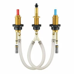 Colinet Brushed Gold Two-handle High Arc Roman Tub Faucet 12 Colinet Brushed Gold Two-handle High Arc Roman Tub Faucet -Hot Sale Moen Store 4993.tif 9