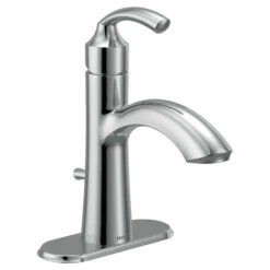 Glyde Chrome One-handle High Arc Bathroom Faucet -Hot Sale Moen Store 6170.tif