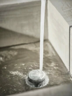 Glyde Chrome One-handle High Arc Bathroom Faucet -Hot Sale Moen Store 6170 glam3 drain.tif