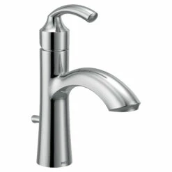 Glyde Chrome One-handle High Arc Bathroom Faucet -Hot Sale Moen Store 6170 v2.tif