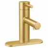 Align Brushed Gold One-Handle High Arc Bathroom Faucet 2 Align Brushed Gold One-Handle High Arc Bathroom Faucet -Hot Sale Moen Store 6190bg v2.tif
