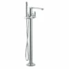 Greenfield Chrome One-handle Tub Filler Includes Hand Shower