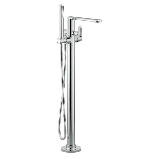 Greenfield Chrome One-handle Tub Filler Includes Hand Shower 3 Greenfield Chrome One-handle Tub Filler Includes Hand Shower