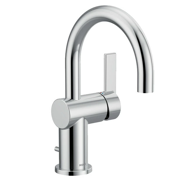 Cia Chrome One-handle High Arc Bathroom Faucet 12 Cia Chrome One-handle High Arc Bathroom Faucet - Image 10