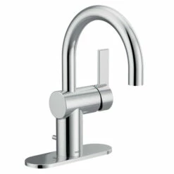 Cia Chrome One-handle High Arc Bathroom Faucet 22 Cia Chrome One-handle High Arc Bathroom Faucet -Hot Sale Moen Store 6221 v2.tif