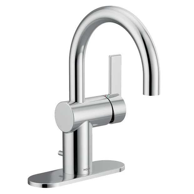 Cia Chrome One-handle High Arc Bathroom Faucet 11 Cia Chrome One-handle High Arc Bathroom Faucet - Image 9