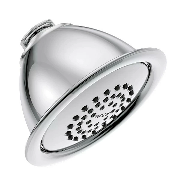 Moen Chrome One-Function 4" Diameter Standard Spray Head 3 Moen Chrome One-Function 4" Diameter Standard Spray Head