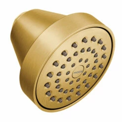 Moen Brushed Gold One-Function 3 5/8" Diameter Standard Spray Head