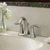 Eva Brushed Nickel Two-Handle High Arc Bathroom Faucet -Hot Sale Moen Store 6410bn set8.tif