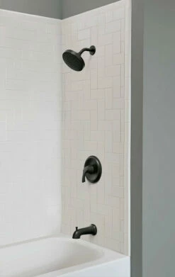 Korek™ Tub And Shower Faucet Matte Black