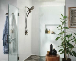 Brecklyn Mediterranean Bronze Posi-Temp® Tub/Shower -Hot Sale Moen Store 82610brb set.tif