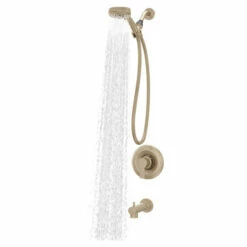 MEENA Bronzed Gold Posi-Temp® Tub/shower 9 MEENA Bronzed Gold Posi-Temp® Tub/shower -Hot Sale Moen Store 82618bzg v1.tif