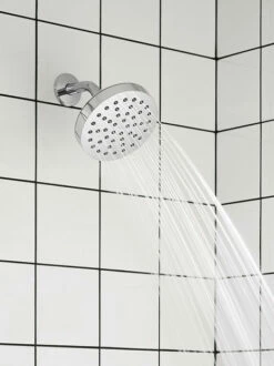 Tital Chrome One-Function 6" Diameter Eco-Performance Spray Head Rainshower