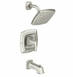 Finney Spot Resist Brushed Nickel Posi-Temp® Tub/shower -Hot Sale Moen Store 82721SRN20FinneyTS.tif