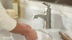 Boardwalk Spot Resist Brushed Nickel Posi-Temp® Eco-Performance Tub/Shower -Hot Sale Moen Store 82830.mp4 1