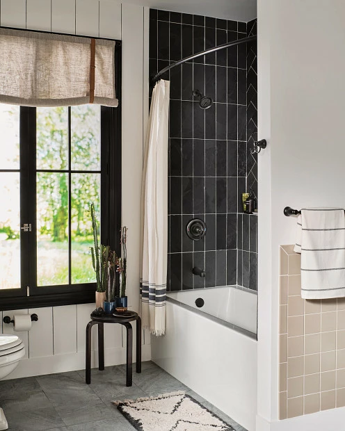 Banbury Matte Black Posi-Temp® Tub/shower 3 Banbury Matte Black Posi-Temp® Tub/shower