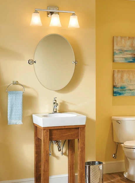 Conway Chrome One-Handle High Arc Bathroom Faucet 4 Conway Chrome One-Handle High Arc Bathroom Faucet - Image 2