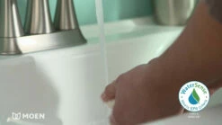 Graeden Spot Resist Brushed Nickel Two-Handle Bathroom Faucet 9 Graeden Spot Resist Brushed Nickel Two-Handle Bathroom Faucet -Hot Sale Moen Store 84137srn.mp4