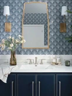 Graeden Spot Resist Brushed Nickel Two-handle High Arc Bathroom Faucet -Hot Sale Moen Store 84138SRN set1.tif