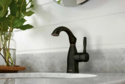 Sarona Mediterranean Bronze One-Handle High Arc Bathroom Faucet -Hot Sale Moen Store 84144BRB glamv2.tif